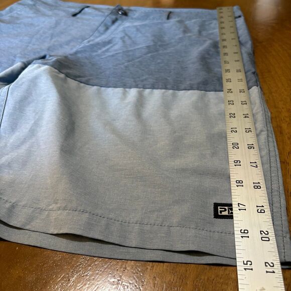 Pelagic Shorts Men’s 38” Waist Blue Gray Polyester Elastane Blend - Picture 4 of 12